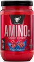 BSN Amino X Muscle Recovery " Endurance Powder with BCAAs, 10 Grams of Amino Acids, Keto Friendly, Caffeine Free, Support Endurance, Zero Sugar, Blue Raz, 30 servings (Packaging May Vary)