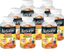 Airborne 750mg Vitamina C Immune Support Suplemento Gummies for Adults, Zesty Orange Flavor, Gluten Free Crafted Blend with Powerful Antioxidants Vitaminas A C &amp; E, 63 Gummies (8 Pack)