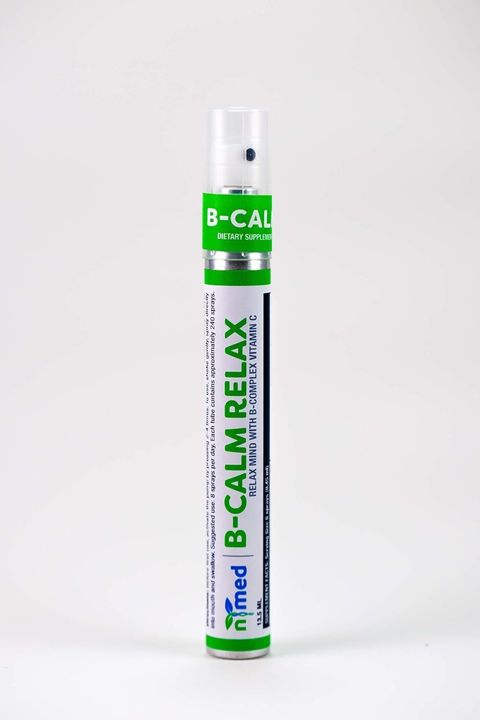 B-Calma, Antiestrés, Fórmula de estrés, Vitaminas Sprayables, Vitaminas en la radio, Vitaminas