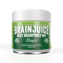 BrainJuice Nootropics Brain Support Supplement, Gluten Free Powder for Energy and Focus, Drink Mix with L Theanine, Alpha GPC, Vitamin B, Organic Green Tea Extract (Classic)