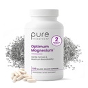 Puro TheraPro Rx Optimum Magnesium Lysinate Glycinate & Di-Magnesium Malate, Made in USA ← 2 Month Supply ← Chelated for Maximum Absorption, Supports Bone Health & Energy, Non-GMO
