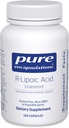 Pure Encapsulations R-Lipoic Acid (Stabilized) | Hypoallergenic Supplement with Enhanced Antioxidant Protection and Metabolic Support | 120 Capsules