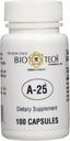 A-25 Vitamina A Palmitate Suplemento dietético Para visión inmuno Crecimiento celular metabolismo óseo - 100 cápsulas