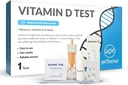 getTested Vitamin D Test Kit en el hogar - Self Test for Vitamin D Deficiency - Resultados rápidos y precisos - Fácil de usar - No se requiere laboratorio - Incluye Lancet Buffer Cassette - Finger Prick Blood Test