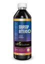 Herbal Goodness Soursop Bitters Liquid Drops, 10 in 1 with Moringa, Papaya, Burdock &amp; Ginger, Organic Serene Soursop Bitters - Gut Support & Natural Body Detox Herbal Tonic  Vegan, Non-GMO, 12 Fl Oz