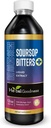 Herbal Goodness Soursop Bitters Liquid Drops, 10 in 1 with Moringa, Papaya, Burdock &amp; Ginger, Organic Serene Soursop Bitters - Gut Support & Natural Body Detox Herbal Tonic  Vegan, Non-GMO, 12 Fl Oz