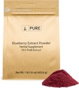 PURE ORIGINAL INGREDIENTS Blueberry Extract Powder (1 lb) Pure Herbal Supplement Extract Powder