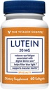 La vitamina Shoppe Lutein 20 MG (60 Softgels)