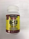 Kirkland Signature Vitamina B12, 1200mcg, 360 Tabletas