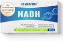 CELFULL NADH Suplemento 40mg Enchance NAD+ Suplemento de Apoyo Inmunitario Anti-Aging Cell Regeneration Energy & Chronic Fatigue Suplementos