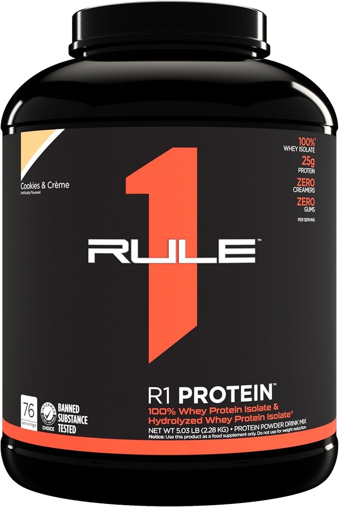 R1 Protein,76 Servidores, Cookies &amp; Crème
