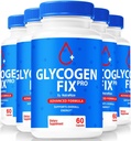 (5 Pack) Glycogen Fix Pro Capsules, All-Natural Blood Support Formula, Suplemento Premium para apoyar estilo de vida saludable y mantener niveles estables, GlycogenFix Pro Reseñas (300 cápsulas)