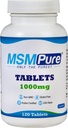 KALA HEALTH MSMPure MSM Tablets – 1000 mg US-Made MSM por Tablet for Joint Health, Skin Appearance, Hair & Nail Support – Coated for Easy Swallowing, Tasteless – 120 Conde