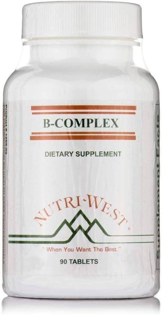 B-Complex - 90 Tablets by Nutri West
