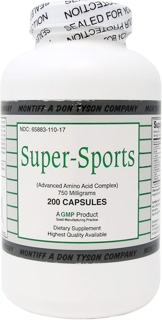Super Sports 750 mg 200 cápsulas