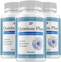 Calmum Plus Brain Supplement Capsules – All-Natural Maximum Strength Formula for Enhanced Memory and Focus Pills, QuietumPlus Support and Reviews (3 Pack – 180 Capsules)