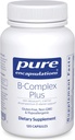 Pure Encapsulations B-Complex Plus - B Vitaminas Suplemento de Apoyo a la Salud Neurológica, Salud Cardiovascular, Niveles de Energía & Nervous System Support* - con Vitamina B12 &amp; Más - 120 Capsules
