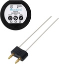 AirMix Colloidal Silver Generator Kit + 1pc 12ga 6" Spare Silver Pair
