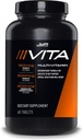 JYM Supplement Science Vita JYM Sports Multivitamin &amp; Mineral Support, Vitamina A, C, B6, B12, E, K, Boron, Biotin, Potasio 60 Tablets