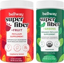 Bellway Super Fiber Powder + Fruit, Raspberry Lemon Super Fiber + Verdes
