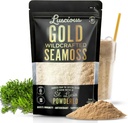 Mar irlandés Moss Powder Gold 3 Oz – 100% Orgánica St. Lucia Sea Moss ¦ Superfood Wildcrafted para Gut Health, Immune Support, Vegan, Gluten-Free ← Hace 120+ Fl Ounces de Gel por Luscious Spice Emporium