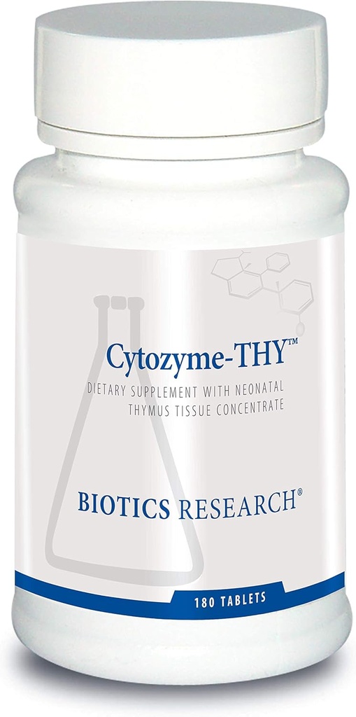 Biotics Research Cytozyme Your Neonatal Thymus Concentrate, Supports Health of The Thymus Gland, Healthy Immune Response and Body Pathway Processes, Supports Immune System, 180 Tablets