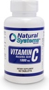 Vitamina C 1000mg Tablas - 60 Tablas - Perfecta para Soporte Inmunitario y Sistema por Sistemas Naturales - Suplemento Dietario Vitamina C - Ácido ascóbico 1000mg - Hecho en EE.UU. - Vitamina C - VIT C