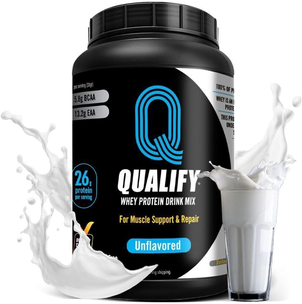 Desagradable Whey Protein Powder. 25g Protein Shake Powder para la recuperación posterior del entrenamiento, Smoothie & Baking. Gluten " Sugar Free, Highly Kosher, Essential Amino Acids (5.5g BCAA, 2.7g Leucine), 23 Servings