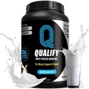 Unflavored Whey Protein Powder. 25g Protein Shake Powder for Post Workout Recovery, Smoothie & Baking. Gluten & Sugar Free, Highly Kosher, Essential Amino Acids (5.5g BCAA, 2.7g Leucine), 23 Servings