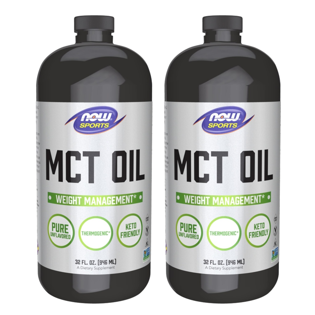 Ahora Foods MCT Oil, 32 Ounce (Pack Of 2) (paquete puede variar)