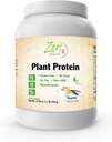 Suplementos Zen - Proteína vegetal-Vanilla 510G 1.1LB-Powder- 25 Gramos de Protein Por Serving -Vegan, Carbs bajos netos, no lácteos, libres de lactosa, sin azúcar añadido, soy libre, Kosher, no GMO