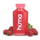 Huma Chia Energy Gel, Raspberries, 12 Gels, 25mg Caffeine per Packet - Premier Sports Nutrition for Endurance Exercise