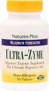 NaturesPlus Ultra-Zyme - 90 Tabletas - Suplemento Enzyme para apoyar la digestión saludable - Gluten Gratis - 45 Serviciones