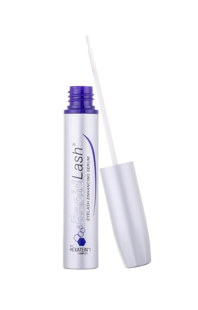 RapidLash Eyelash Enhancing Serum with HEXATEIN 1 Complex – Lash Serum for Eyelashes Acondicionamiento " Hidrating – Longer-Looking, Fuller and Thicker Appearing Lashes – 3 mL / 0.1 fl oz