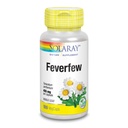 SOLARAY Feverfew Leaf 455mg  Head Discomfort, Circulatory Health &amp; Blood Vessel Support Supplement TEN Vegan " Non-GMO TEN 100 VegCaps