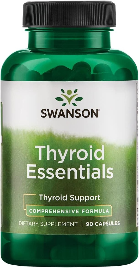 Esenciales de tiroides Swanson 90 cápsulas