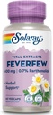 SOLARAY Feverfew Extract 400 mg ← Círculos saludables &amp; vasos sanguíneos, Head Comfort Support ← Non-GMO TEN 60 VegCaps