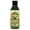 Nutiva Aceite de semilla de cáñamo orgánico, frío, sin refinar de no GMO, con cáñamo canadiense sostenible, de 8 onzas