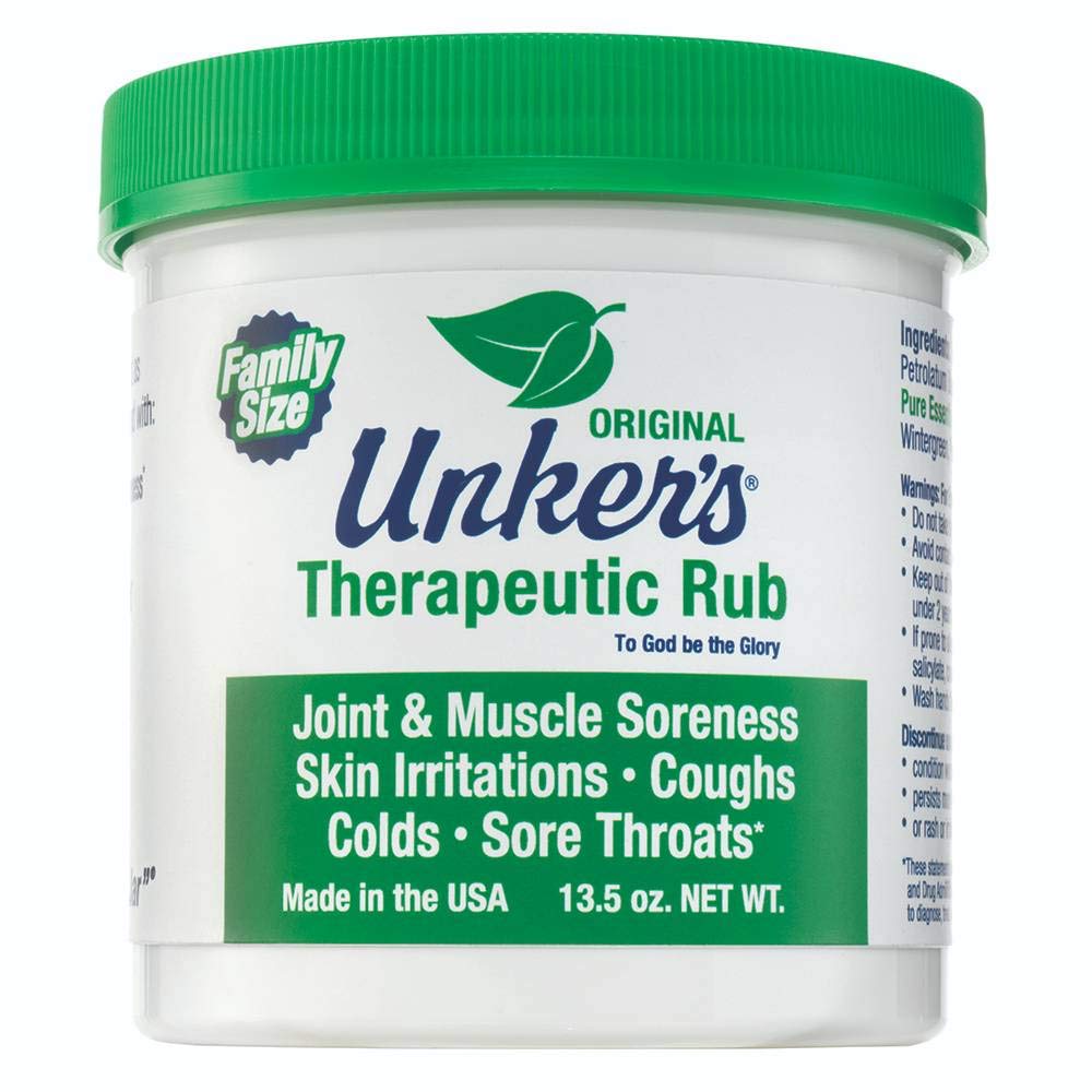 Rub Terapéutica para el Dolor Conjunto, los músculos del dolor, la crema de quemadura o calmar su tos 13.5 oz