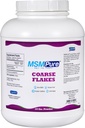 KALA HEALTH MSMPure Coarse Flakes MSM Powder – US-Made MSM for Joint Health, Skin Appearance y Hair & Nail Support – 10 lb, Organic Sulfur