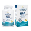 Naturales nórdicos EPA Xtra, Lemon - 60 geles blandos - 1640 mg Omega-3 - Fórmula de EPA de alta intensidad para el humor positivo, la salud cardíaca y la inmunidad saludable - No GMO - 30 servicios