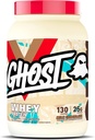 GHOST Whey Protein Powder, Milk Chocolate - 2LB, 25G de Proteína - Whey Protein Blend - ­Post Workout Fitness &amp; Nutrition Shakes, Smoothies, Baking &amp; Cooking - Soy &amp; Gluten-Free