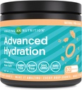 Amazing Nutrition Advanced Hydration, Electrolyte Powder 30 Servings Silencioso Empaquetado con Minerales Esenciales ← Sugar-Free ← Keto Friendly ← Non-GMO TEN Gluten-Free (Natural Pina Colada)