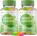 rize labs (Pack of 2 Green Vibe Gummies - All-Natural Supplement for Calmness, Sleep Aid and General Wellness, Green Vibe Holistic Relaxation Gummy, GreenVibe Reviews Gomitas (120 Gummies)
