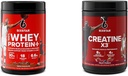 Serie Elite de 6 estrellas 100% Whey Protein Plus Triple Chocolate 1.8lbs US &amp; Creatine Powder Creatine X3 ← Creatine HCl + Creatine Monohydrate Powder