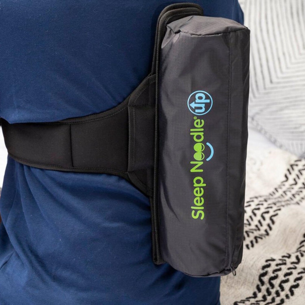 UP Positional Sleep Aid | Natural Anti-Snore Belt Teaches Sleeping on Side | Worn in Vertical or Horizontal Alignment (Standard Plus)