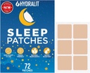 Patch Melatonin Las noches de descanso liberadas por el tiempo Formula Skin Jet Lag Travel Friendly Last All Night Hombres y Mujeres Better Morning 72 Pack