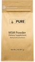 Methylsulfonylmethane MSM Powder (2 libras), Siempre Puro, Suplemento dietético Sulfuro Natural