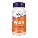 AHORA Suplementos, PABA (Para-Aminobenzoic Acid) 500 mg, B-Complex Familia, 100 cápsulas