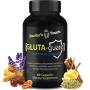Suplemento de Glutatione Liposomal Touch del Doctor - Glutatione fácil de cambiar cápsulas para la energía, el apoyo cerebral y la salud de la piel - pura absorción máxima Glutathione Suplemento Liposomal